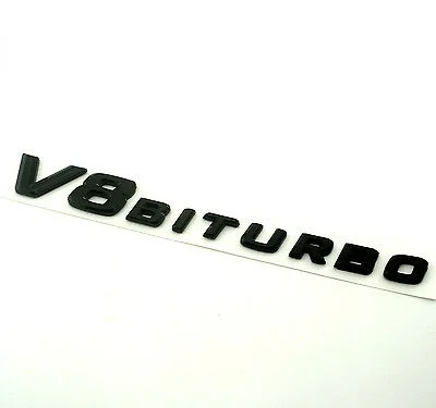 1 VNT V8 BITURBO Užrašu Automobilių Galinis Įkrovos Uodega Logotipas Ženklelis Lipdukas Automobilio Stiliaus