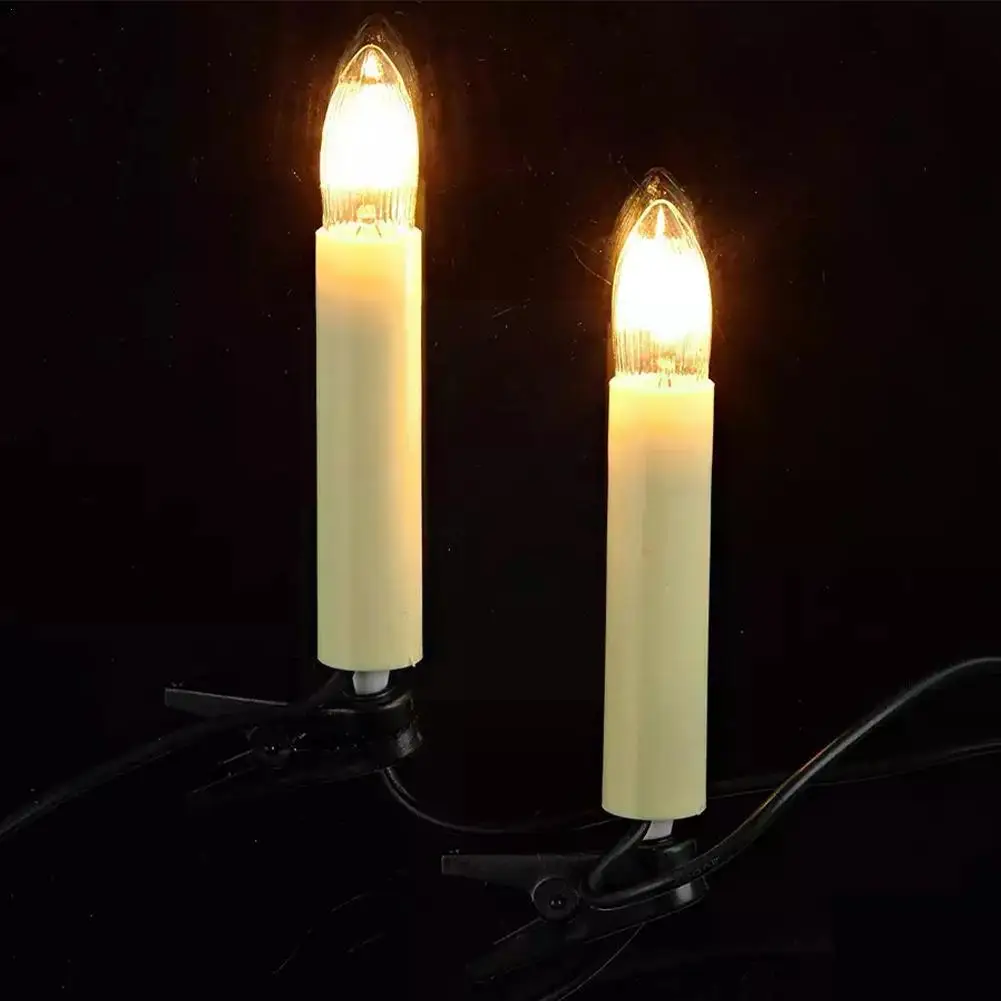 1pcs E10 LED Žvakių Šviesos Pakeitimo Lempos, Lemputės, Šviesos, Grandines 10V-55V AC Vonios kambarys, Virtuvė, Namų Lempos Lemputė Dekoro C6S3