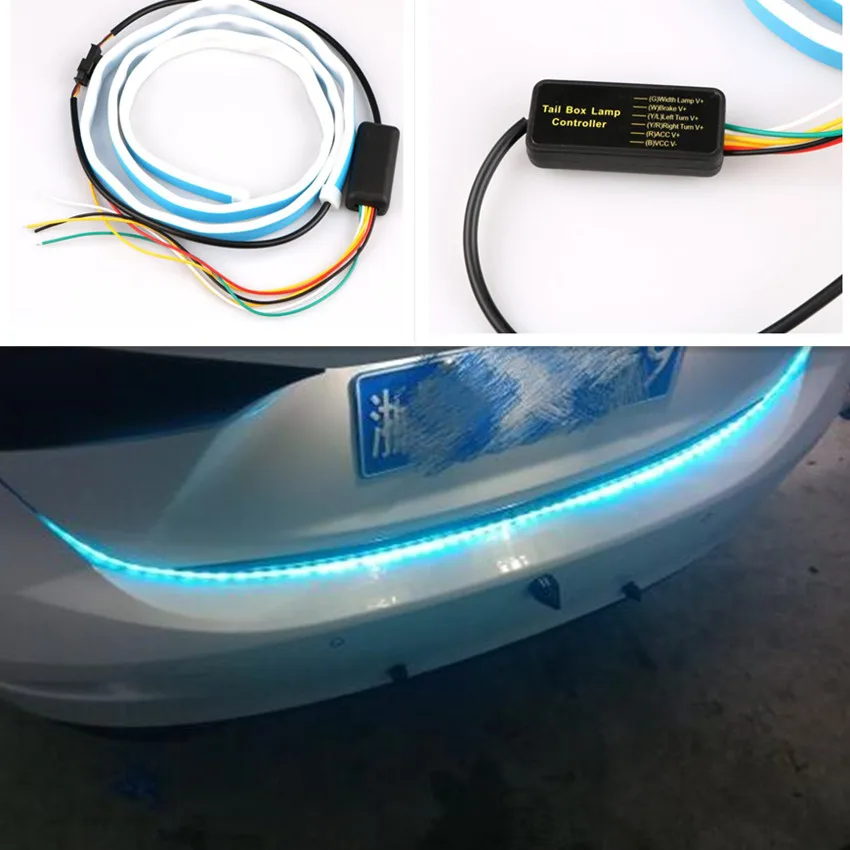 2019 naujų automobilių stiliaus Kamieno šviesos lipduką 