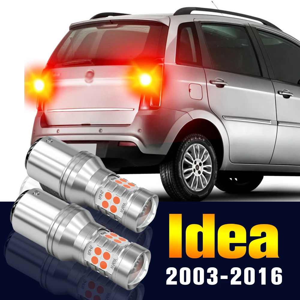 2vnt LED Stabdžio Lemputės, Lempos Fiat Idea 2003-2016 2004 2005 2006 2007 2008 2009 2010 2011 2012 2013 2014 2015 Priedai