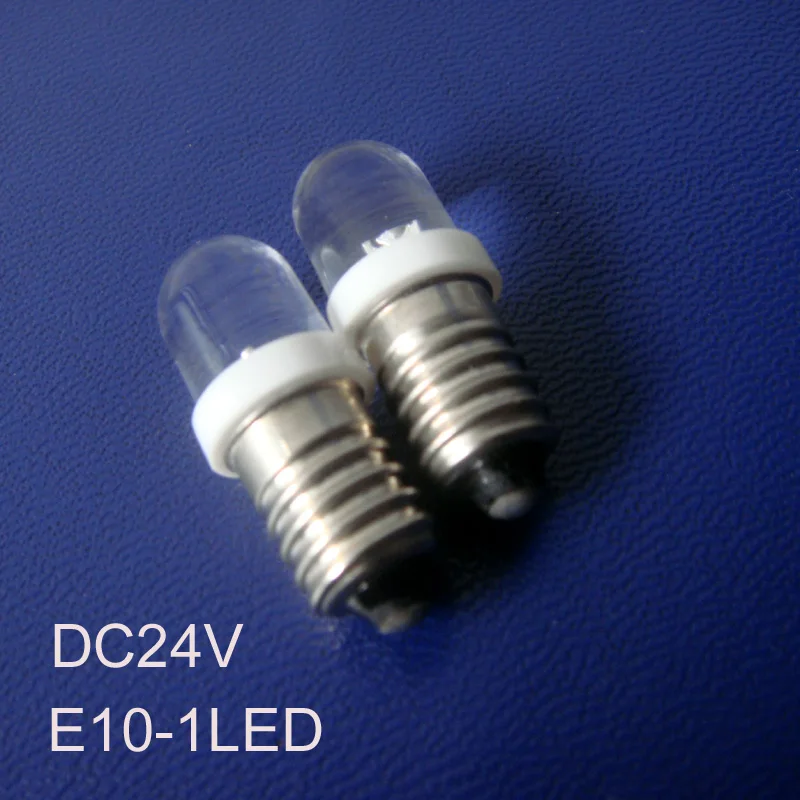 Aukštos kokybės DC24V E10,E10 led 24V,E10, led šviesos,E10 24V šviesos,E10 Lemputė 24v,E10 Lempa 24v,LED E10,E10 24V,nemokamas pristatymas 50pcs/daug