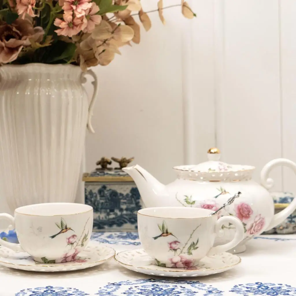 Europos Arbatos Rinkinys Puodelis Ir Lėkštelė Nustatyti Tuščiaviduriai Popietės Arbata Kavos Puodelį, Turkijos Keramikos Arbatinukas Prancūzijos Caneca Keramikos Teaware