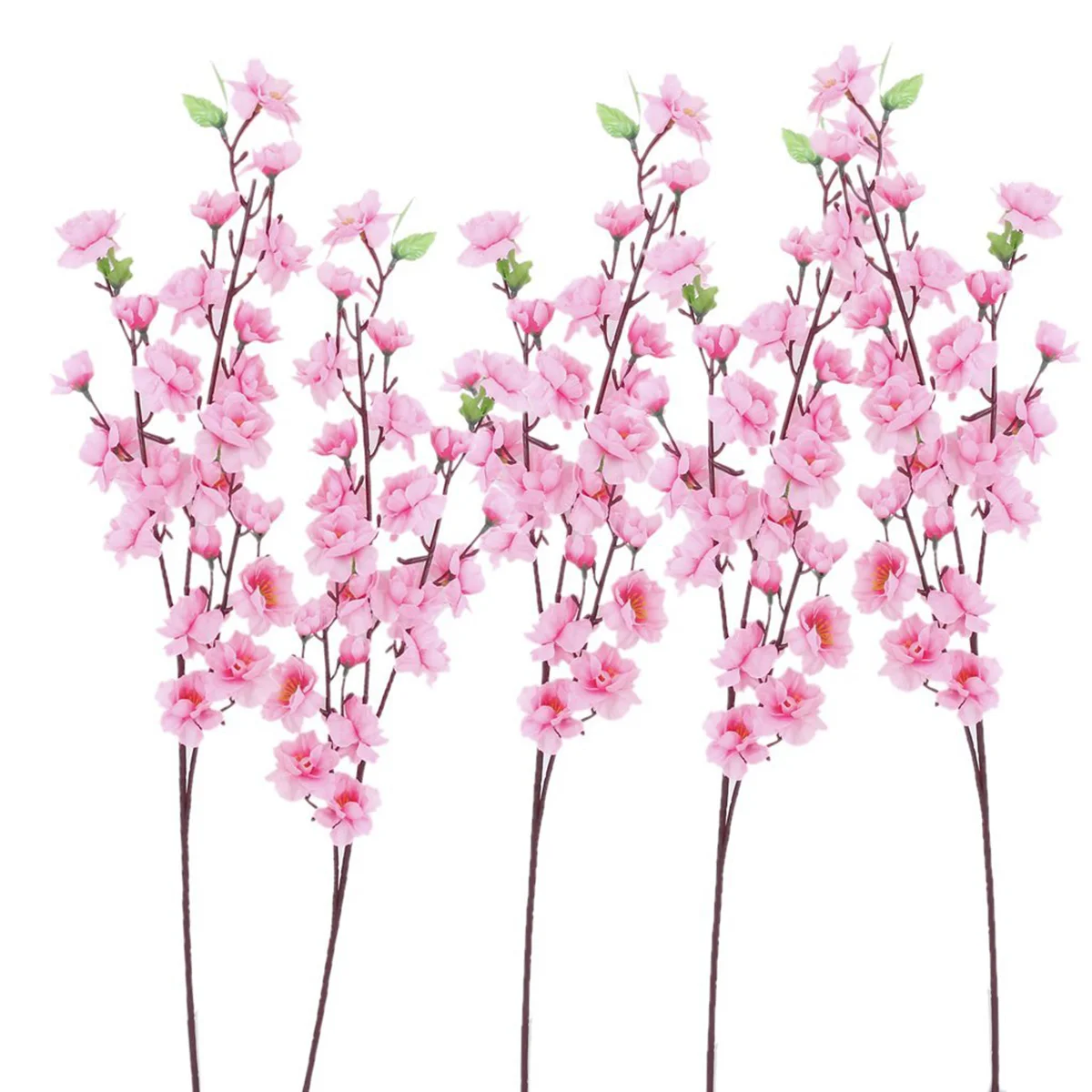 Gėlės Peachflower Artificialbranches Šilko Netikrą Decorationdecor Modeliavimas Decorativestems Dirbtiniais Vestuvių Pavasario Puokštė