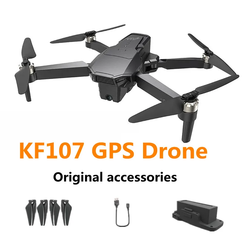 KF107 Drone Baterijos 7.4 V 3000mAh/Sraigto-Klevo Lapas / KF107 Drone Atsarginės Dalys Originalūs Priedai Skrydžio Trukmė 25 Min