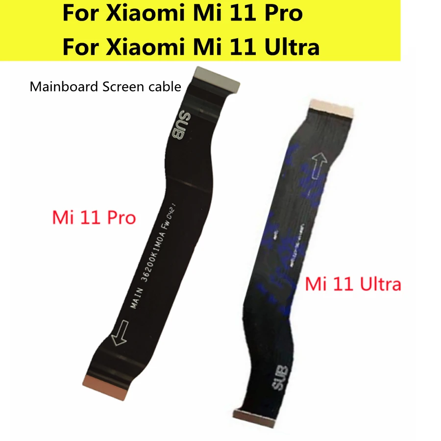 LCD Motina Valdybos Jungtis, Flex Kabelis Xiaomi Mi 11 Pro/ Mi 11 Ultra LCD Ekranas Mainboard Juostelės
