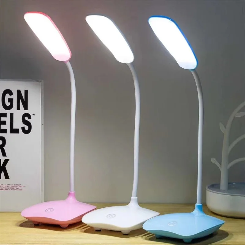 LED Stalo Lempa USB Įkrovimo Pritemdomi Stalas Skaitymo Šviesos Sulankstomas Pasukti Touch Pereiti Studijuoti Darbą, Miegamojo, Stalo Lempos