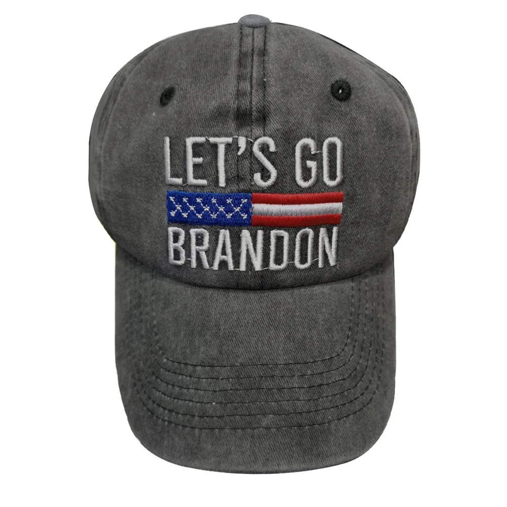 Let ' s Go Brandon Laišką Išsiuvinėti Beisbolas Bžūp Aukštos Kokybės Plauti Medvilnės Skrybėlę Vyrų, Moterų, Saulės, Skrybėlę