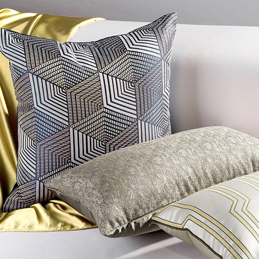 Mados geometrinis dekoratyvinis mesti pagalvę/almofadas atveju 30x50 45 50,europos šiuolaikinės neįprastas pagalvėlė padengti namų dekoravimo