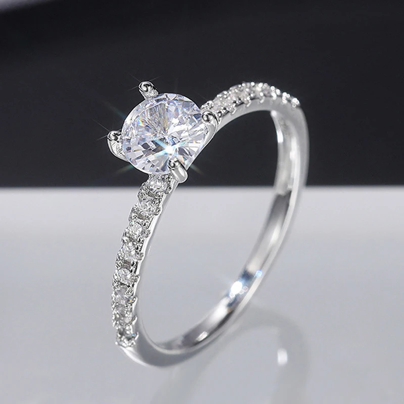 Nagų Dizainas Cirkonis Sužadėtuvių Žiedai Moterims Korėjos Stiliaus Puikus Vestuvių Papuošalai, Aksesuarai 2022 Madinga Dovana Mados Žiedai