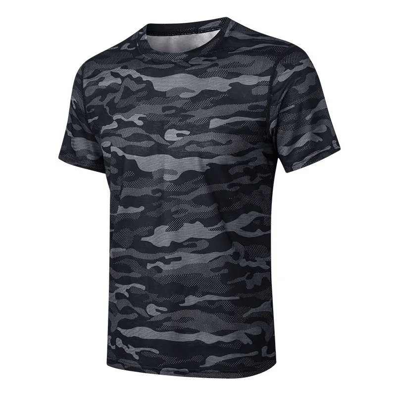 Naujas Veikia T-Shirts Quick Dry Fitneso Marškinėliai Pratybos Drabužius, sporto Salė Sporto Marškinėliai Lengvi vyriški Bėgimo Viršūnes 2022