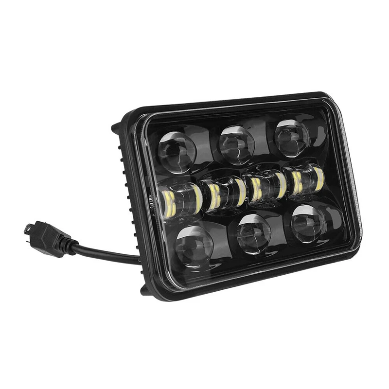 New4X6 colių 150W LED Žibintų Šviesų LED Žibintai su DRL už Jeep Wrangler
