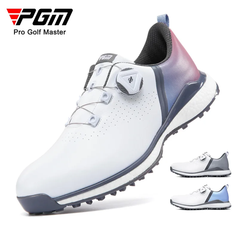 PGM naujas golfo batai, vyriški batai rankenėlę batraiščių pado intarpas, minkšto dugno sportiniai batai neperšlampami batai