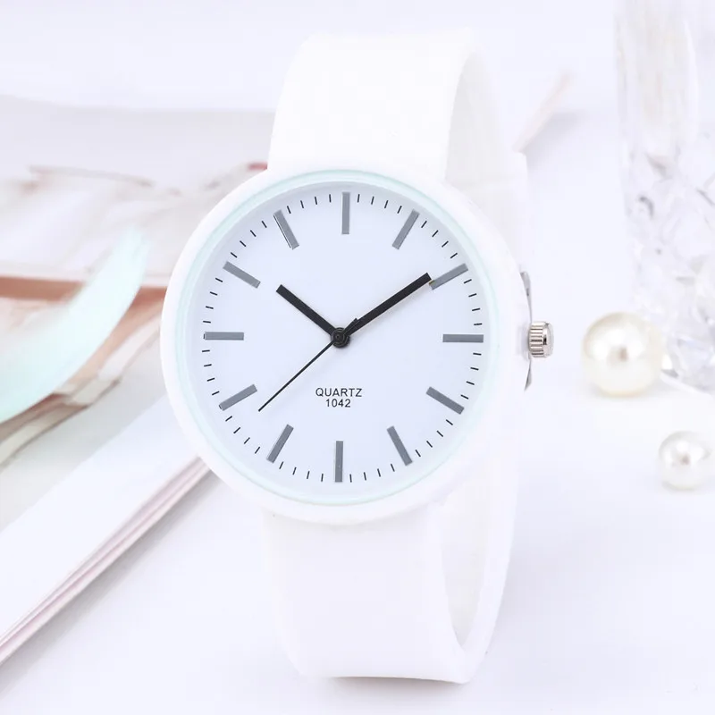 Reloj Mujer 2022 Karšto Pardavimo Moteriškų Laikrodžių Mados Korėjos Silikono Želė Laikrodžiai Ins Tendencija Saldainiai Spalvos Kvarco Laikrodžiai Moterims