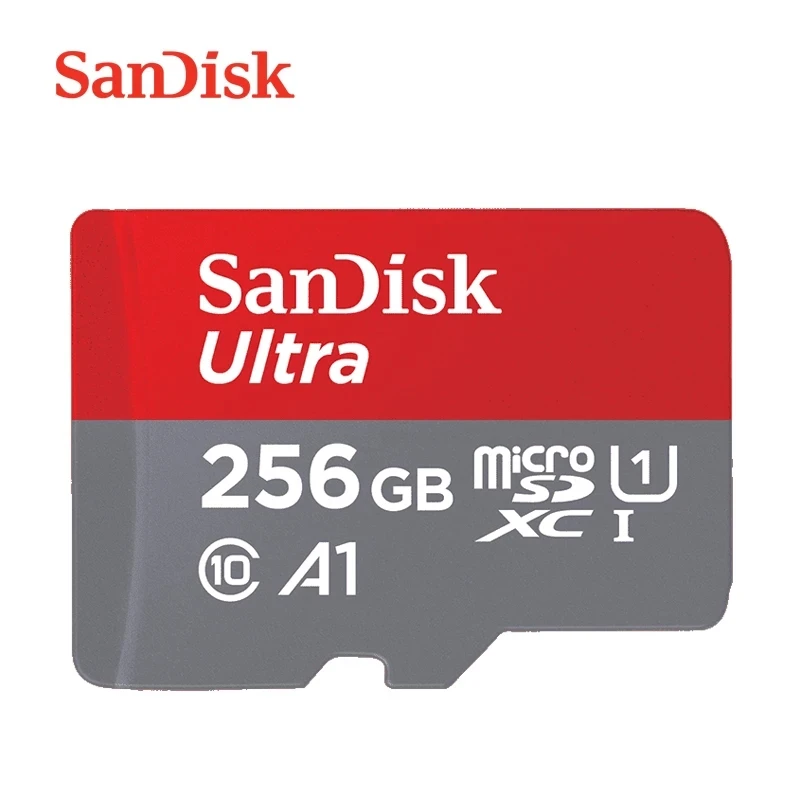 Sandisk A1 Atminties Kortelė 16GB 32gb 64GB 128GB 200GB 256 GB 400GB Micro sd kortelės Class10 UHS-1 