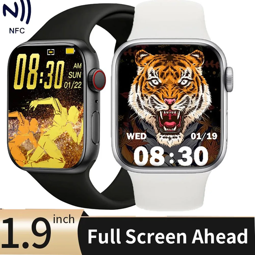 Smartwatch 1.9 colių Full Screen Energijos Taupymo Režimas Vyrai Moterys NFC Dėl Asus ZenFone 5z ZS620KL Oukitel K10 Lenovo Z5 Pro LG X5 