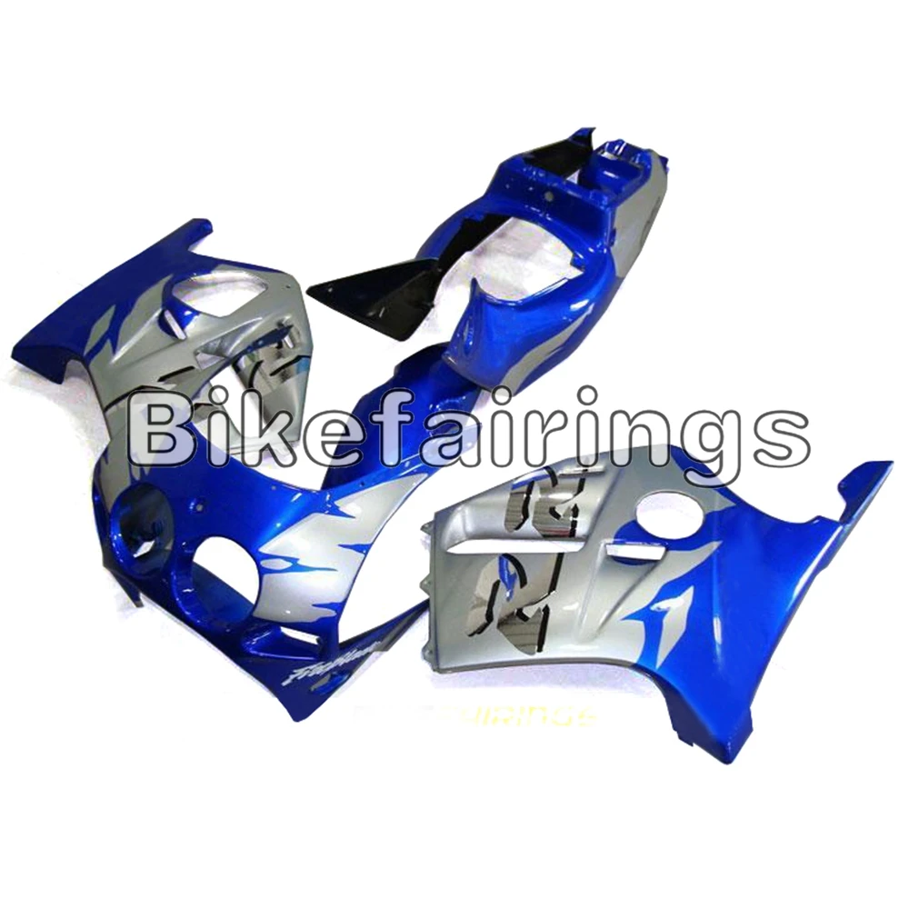 Sportbike Mėlyna Mėlyna Kėbulo Rėmų Honda CBR250RR MC19 1988 m. 1989 m. 88 89 Aukštos Kokybės Motociklo Kėbulo Komplektas, Plastikiniai Dangčiai