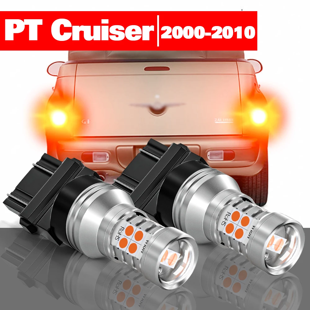 Už Chrysler PT Cruiser 2000-2010 Priedai 2vnt LED Stabdžių Žibintas 2001 2002 2003 2004 2005 2006 2007 2008 2009