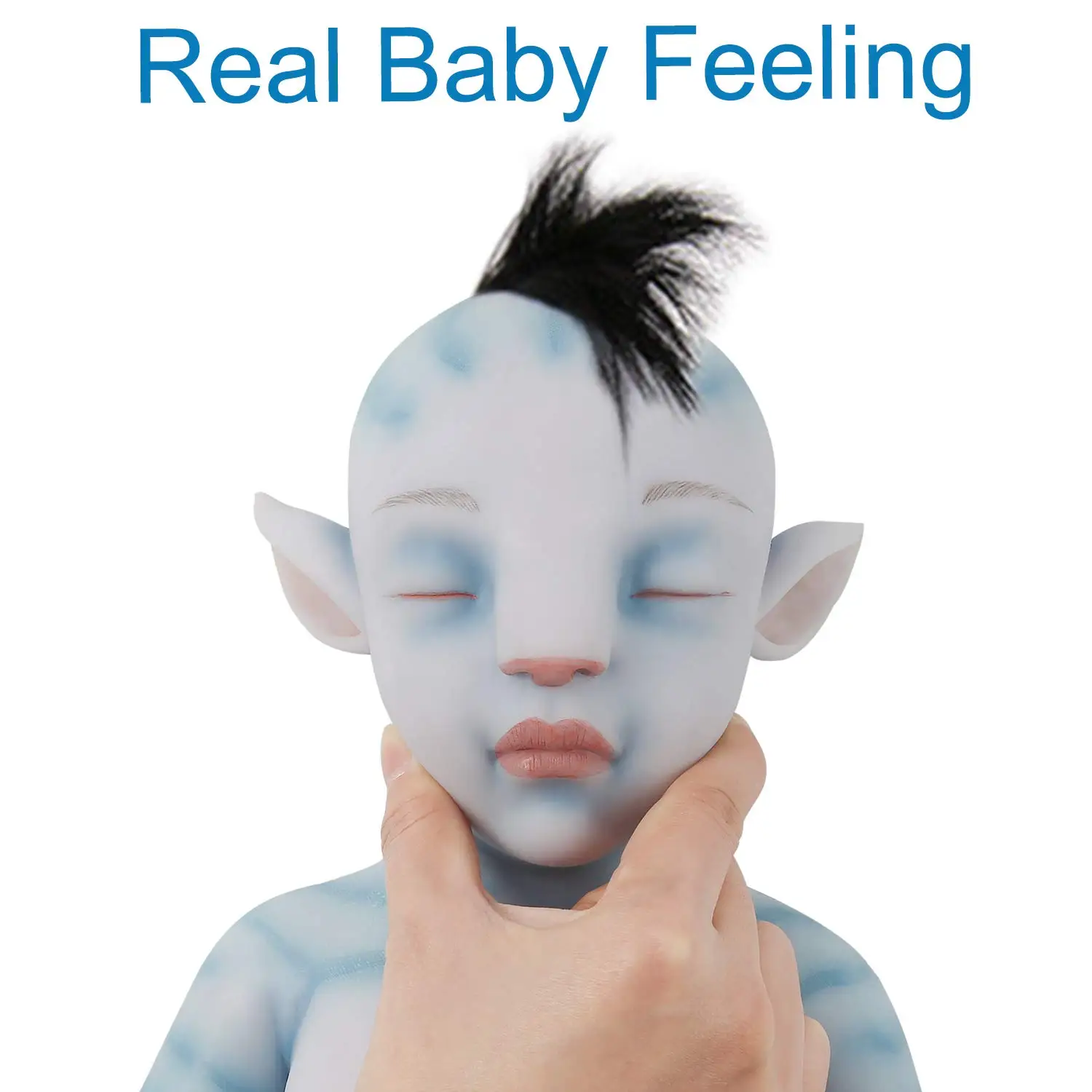 WW1806RH 51cm 2900g Visą Silikono Reborn Baby Lėlės Tikroviška Mergina Kūdikių Juguetes Akimis Uždarytas Realistiškas Filmas, Žaislai Vaikams