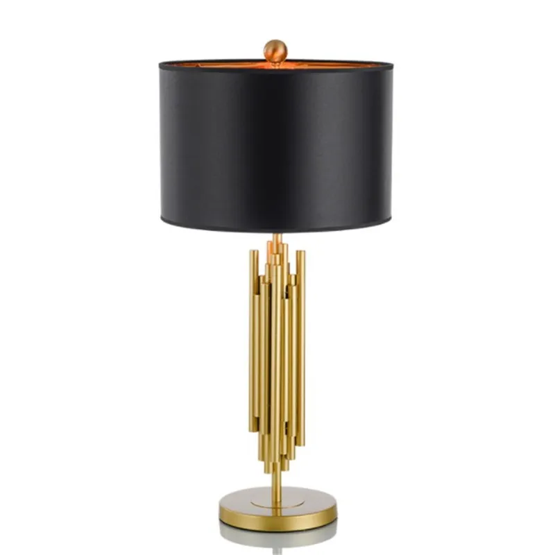 Šiaurės kūrybos stalo lempos, modernus minimalistinio Amerikos miegamojo, naktiniai staleliai, lempa kambarį vila modelis kambario stalo lempa